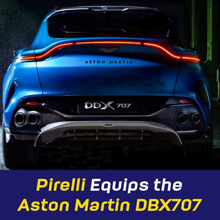 Modern Tyres Pirelli Aston Martin