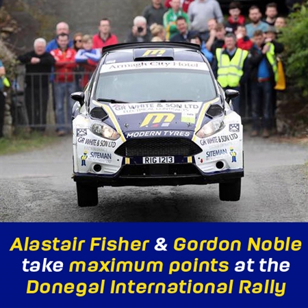 Alastair Fisher Donegal Rally