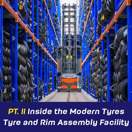 Modern Tyres Newry Warehouse Tyre Facility