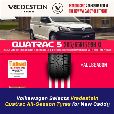 Modern Tyres Vredestein VW Caddy Quatrac
