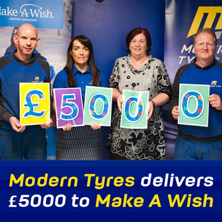 Modern Tyres Make A Wish 2018