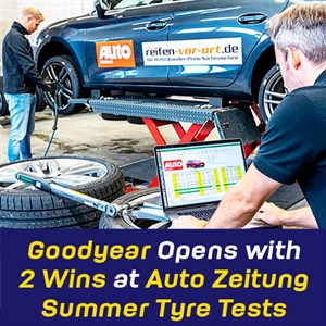 Modern Tyres Goodyear Auto Zeitung