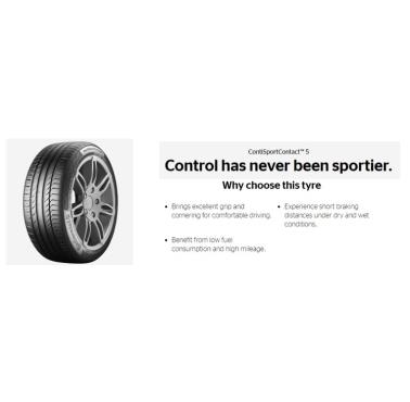 225/50YR17 CONTI SPT-CON-5 98Y AO