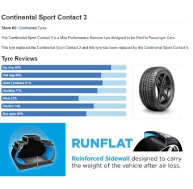 245/45YR18 CONTI SPT-CON-3E*SSR 96Y