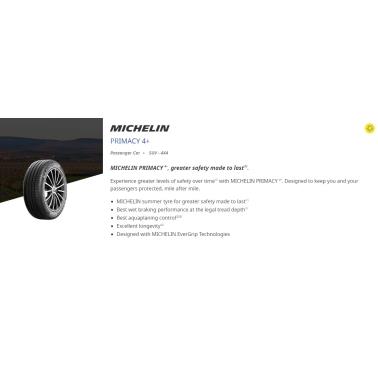 225/45YR17 MICH PRIMACY 4 94Y XL *