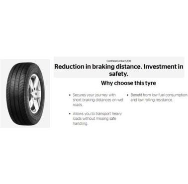 225/55R17C CONTI VANCO 200 109H