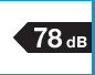 Noise 78 dBs