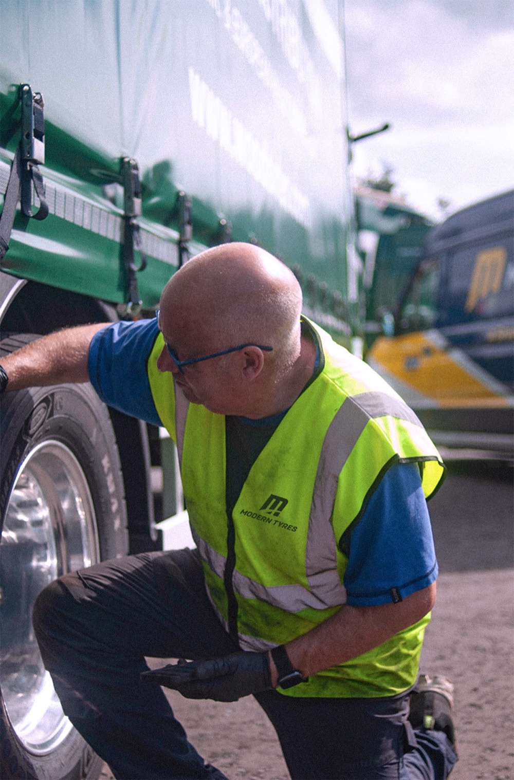 Modern Tyres commercial tyre technician